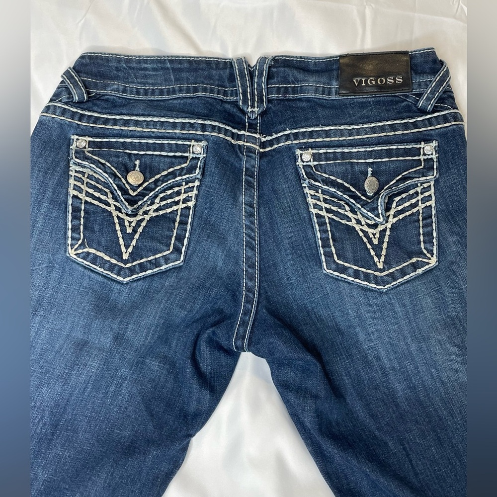 Vigoss Womens Bootcut Jeans Vintage 1